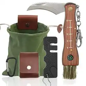 Pilzmesser generic mit buerste und lineal taschenmesser