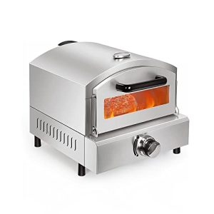 Pizzaofen Gas hzexun 2-Etagen Pizza-Backofen Pizzaofen Outdoor