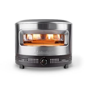 Pizzaofen Gas Solo Stove Pi Pizzaofen mit Holz- und Gasbrenner