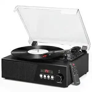 Plattenspieler bluetooth udreamer vinyl mit usb digital fm radio