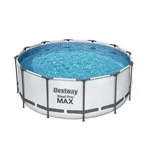 Poolabdeckung rund bestway flowclear solarabdeckplane