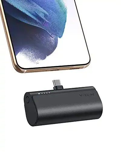 Vegert Powerbank 5000 mAh mit USB C und 20W Schnellladung