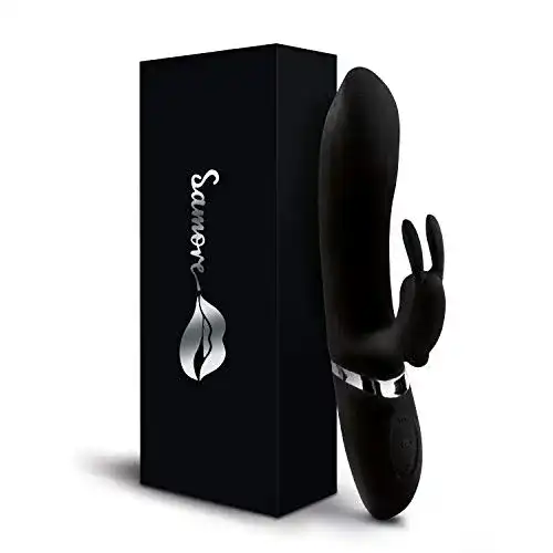 Rabbit-Vibrator Samore für Klitoris- und G-Punkt-Stimulation