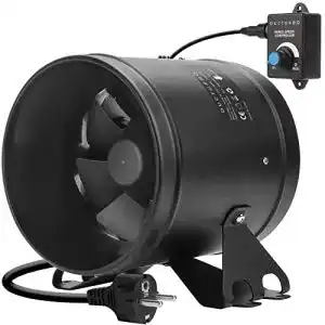 Radialventilator ducturbo rohrventilator 150mm regelbar