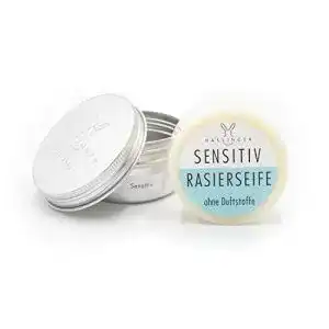 Rasiercreme haslinger rasierseife sensitiv 60g in der dose