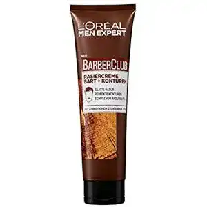 Rasiercreme loreal men expert barber club fuer bart konturen
