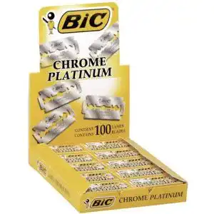 Rasierhobel klingen bic rasierklingen 100 stueck chrome platinum