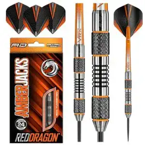 Red dragon darts red dragon amberjack 5 24 g wolfram dart