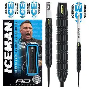 Red dragon darts red dragon gerwyn price iceman darts set