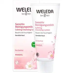 Reinigungsmilch weleda bio mandel sensitiv sanfte porentiefe