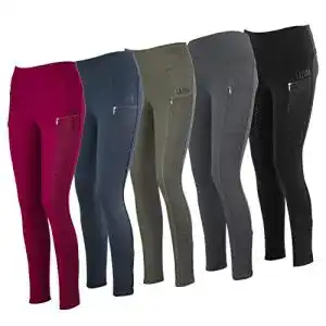 Reithose damen lazura damen reitleggings silikon vollbesatz