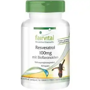 Resveratrol kapseln fairvital resveratrol 100mg kapseln