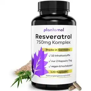 Resveratrol kapseln plantomol 120 resveratrol kapseln mit 750mg