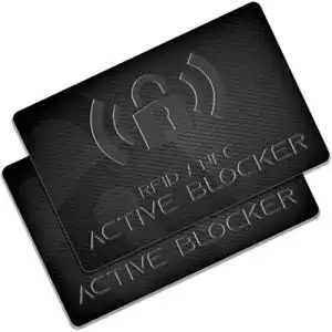Rfid schutzkarte granhin rfid blocker karte 2er set active blocker