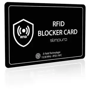 Rfid schutzkarte slimpuro rfid blocker karte dekra geprueft nfc