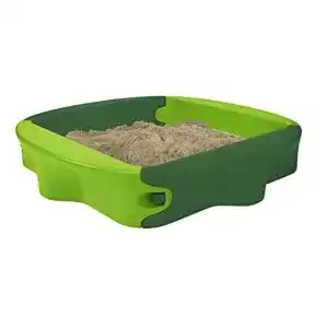 Sandkasten big spielwarenfabrik big sandy mit hard cover