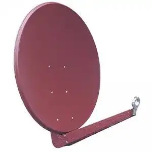 Satellitenschuessel 100 cm gibertini antenne 100cm alu ziegelrot
