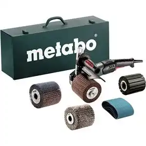 Schleifroller metabo se 17 200 rt set satiniermaschine
