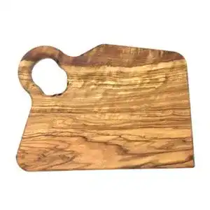 Schneidebrett olivenholz bagusto schneidebrett 34x25x15 cm