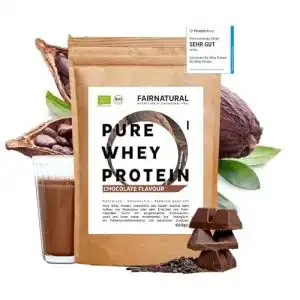 Schoko proteinpulver fairprotein bio whey protein pulver schoko