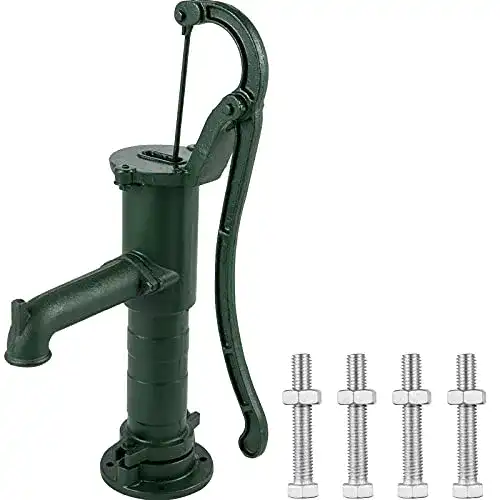 Schwengelpumpe VEVOR Antik Vintage Manuell bis 6m Pumpentiefe