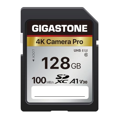 SDXC (128 GB) Gigastone SDXC-Speicherkarte, 128 GB, 4 K