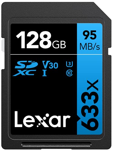 SDXC (128 GB) Lexar Professional 633x SD Karte 128GB, SDXC