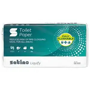 Selbstaufloesendes toilettenpapier satino wepa liquify camping