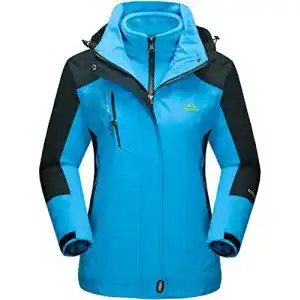 Skijacken damen tacvasen damen 3 in 1 jacke wasserdicht