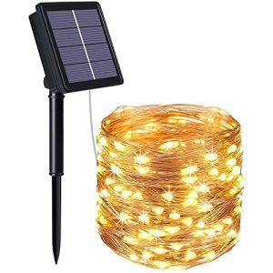 Solar-Lichterkette (außen) flintronic Solar Lichterkette Aussen, 10M