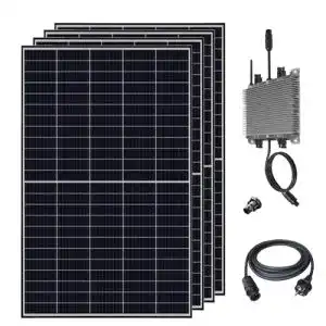 Solaranlage garten veska balkonkraftwerk 1000 w bifazial