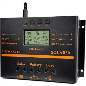Solarladeregler radiancy inc lcd anzeige aktueller 80a solarpanel