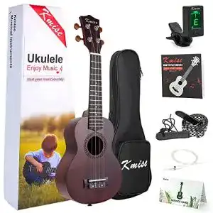 Sopran ukulele kmise kme21s anfaenger ukulelen set mit 4 saiten