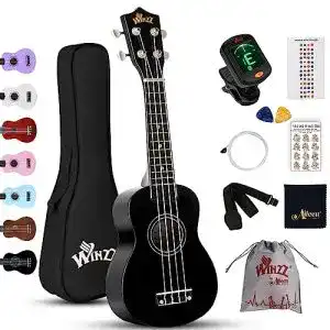 Sopran ukulele winzz sopran ukulele starter kit fuer anfaenger