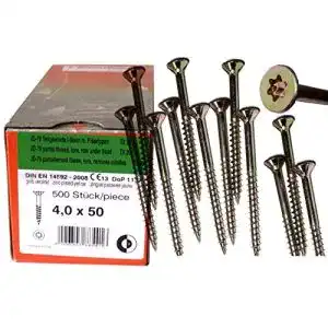 Spanplattenschrauben dresselhaus torx 40 x 50 mm jd79 i stern