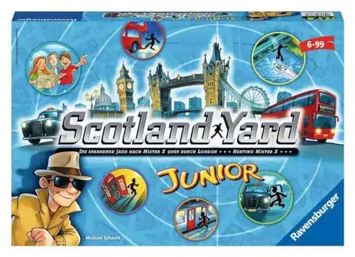 Ravensburger Scotland Yard Junior – Brettspiel für Kinder ab 6 Jahren