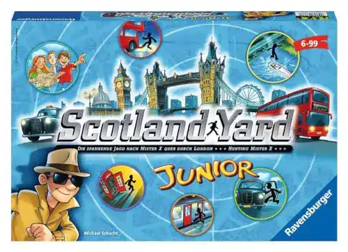 Ravensburger Scotland Yard Junior – Brettspiel für Kinder ab 6 Jahren