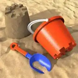 Spielsand DWT-Germany 25 kg Natur mit 0-2 mm Körnung