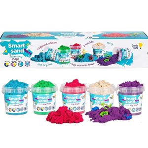 Spielsand Genio Kids Magic Sand 750g Zaubersand, 5 Farben