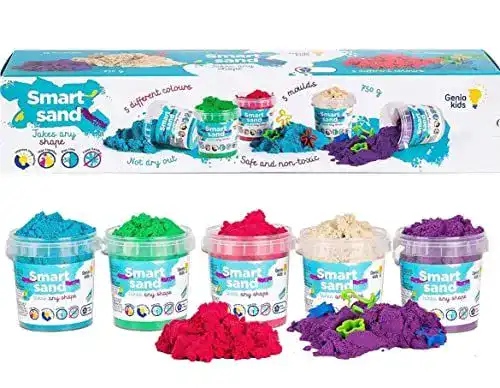 Spielsand Genio Kids Magic Sand 750g in 5 Farben