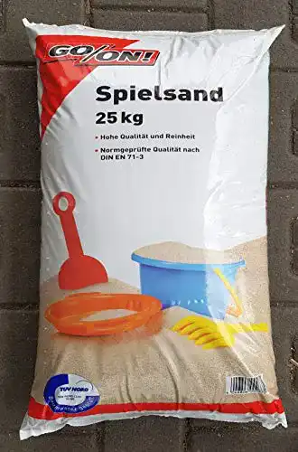 Spielsand 25 kg 0-0,2 mm für Sandkästen