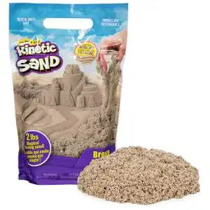 Spielsand kinetic sand beutel naturbraun 907 g magischer