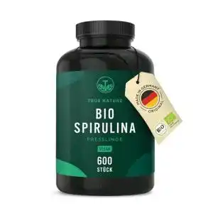 Spirulina tabletten true nature bio spirulina presslinge
