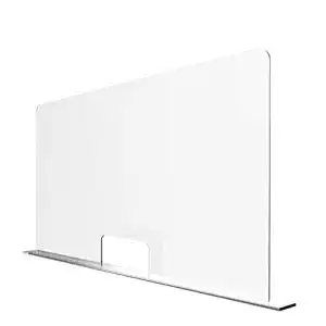 Spuckschutz 120x60 solarplexius spuckschutz mit durchreiche