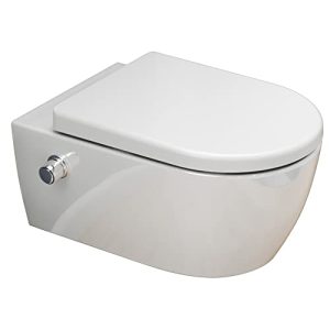 Spülrandloses WC SSWW Dusch-WC inkl. Softclose Toilettensitz - spuelrandloses wc ssww dusch wc inkl softclose toilettensitz