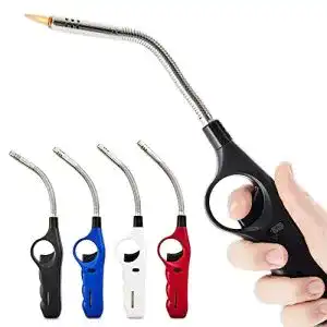 Stabfeuerzeug tom 4 x mit turbo flame 29 cm lang stab
