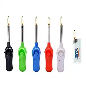 Stabfeuerzeug vanorell 5 x softtouch 24 cm lang feuerzeuge
