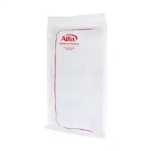 Staubschutztuer alfa 2x mit reissverschluss 11 m x 24 m