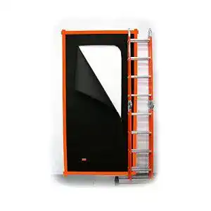 Staubschutztuer safecore 1x mit reissverschluss 220x110 cm