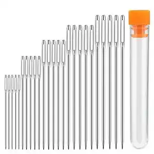 Sticknadel ailiver naehnadeln grosses oehr handnadel 25 stk